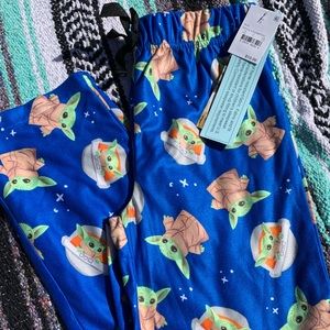 Boys baby Yoda pajama pants